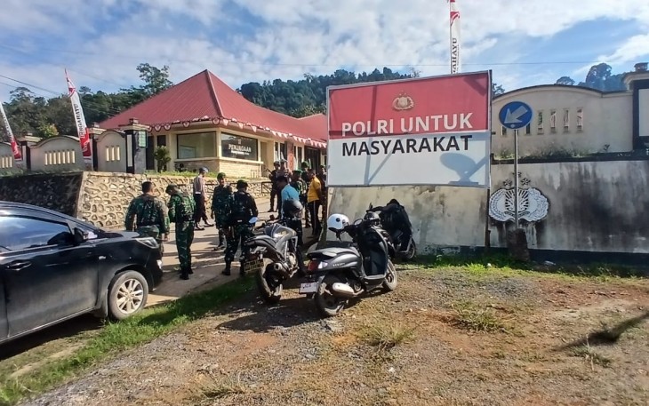 ‎Kodim 1430/Konut Gelar Apel Kesiapsiagaan Antisipasi Aksi Unras di Konawe Utara