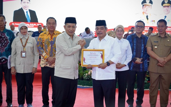 Kabupaten Lahat 100% Bentuk Kopdes/Kel Merah Putih