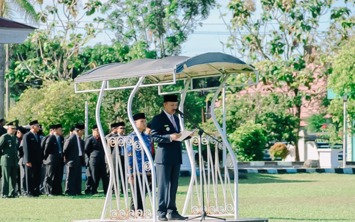 Pjs Bupati BS Menjadi Inspektur Upacara Pada Peringatan Hari Sumpah Pemuda ke-96 
