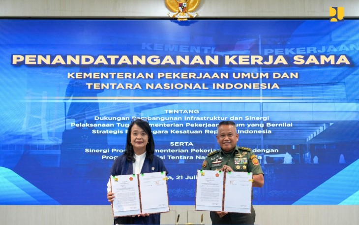 Kementerian PU dan TNI Perkuat Sinergi Bangun Infrastruktur Strategis di Wilayah 3T