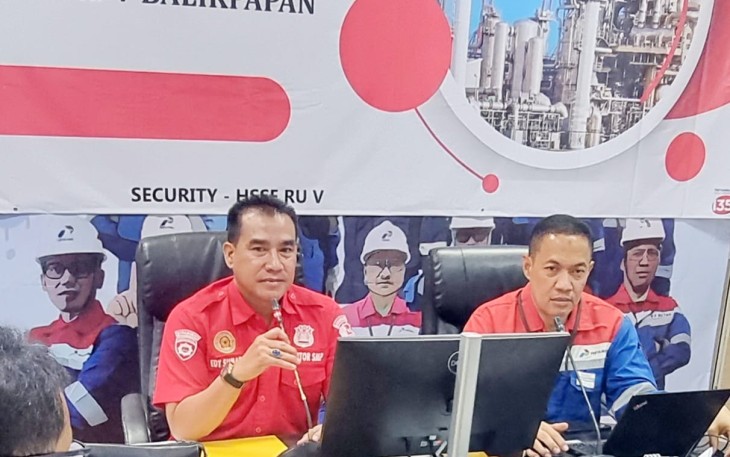 Korsabhara Baharkam Polri Gelar Resertifikasi Implementasi SMP Obvitnas di PT Kilang Pertamina International RU V Balikpapan