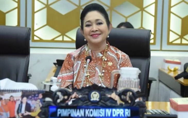Ketua Komisi IV DPR RI Siti Hediati Hariyadi atau Titiek Soeharto