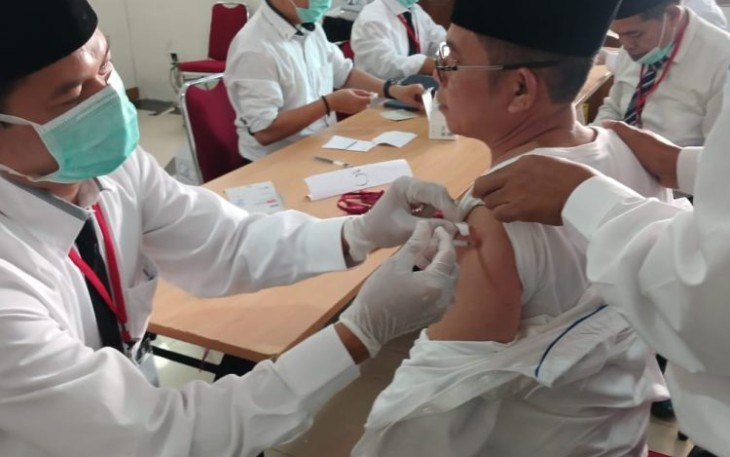 Kemenkes Fasilitasi Vaksinasi 500 Petugas PPIH Tahun 1446H/2025M