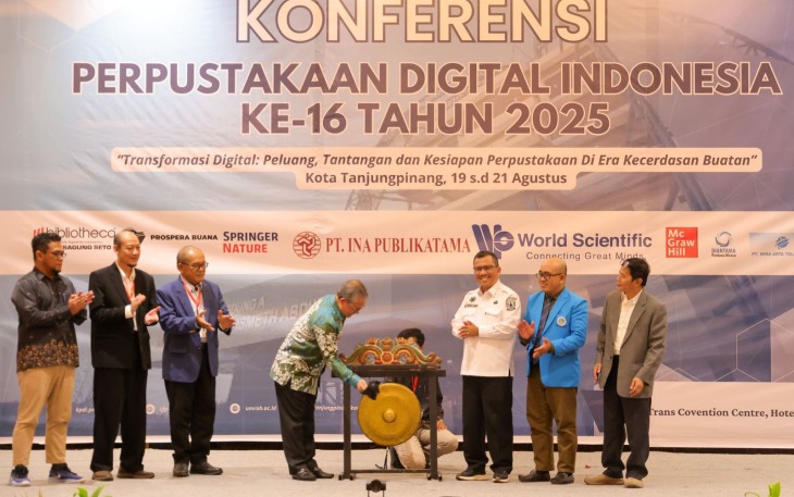 Pembukaan Konferensi Perpustakaan Digital Indonesia (KPDI) ke-16 Tahun 2025.