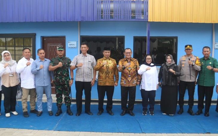 Dandim 0803/Madiun Hadiri Soft Launching Satuan Pemenuhan Pelayanan Gizi di Kabupaten Madiun