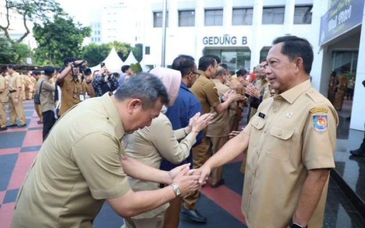 Halal Bi Halal Kemendagri dan BNPP