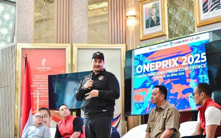 Menteri Pemuda dan Olahraga Republik Indonesia (Menpora RI) Dito Ariotedjo mengapresiasi penyelenggaraan OnePrix 2025 yang akan berlangsung di empat kota dalam empat putaran