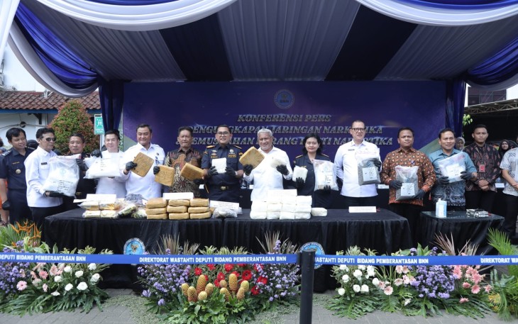 BNN RI Musnahkan BB Narkotika