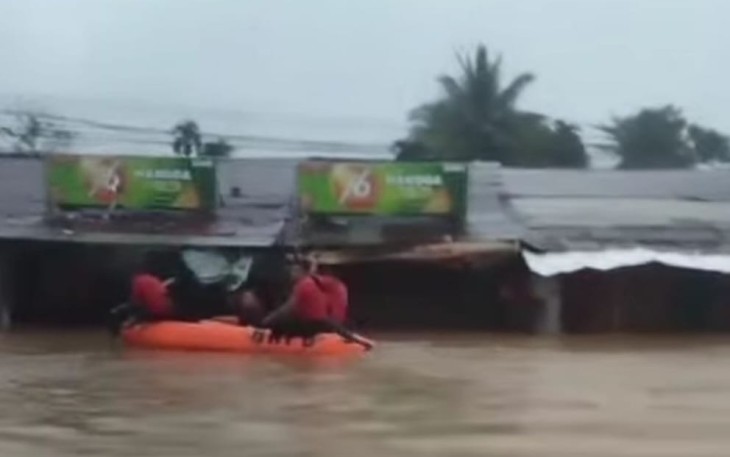 Pasca banjir di Kabupaten Tapanuli Tengah, Provinsi Sumatera Utara.