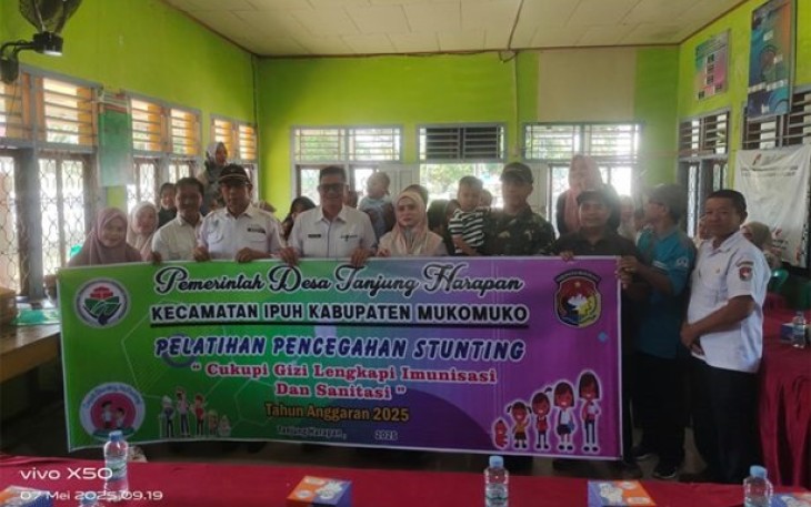Pemdes Tanjung Harapan Siap Cegah Stunting