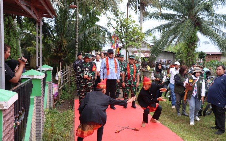 Dua Pesilat Cegat Forkopimda Dipembukaan TMMD Kodim 0407/Kota Bengkulu