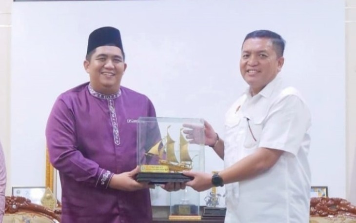 Bupati Roby Sambut Kunjungan Silahturahmi Kabinda Kepri