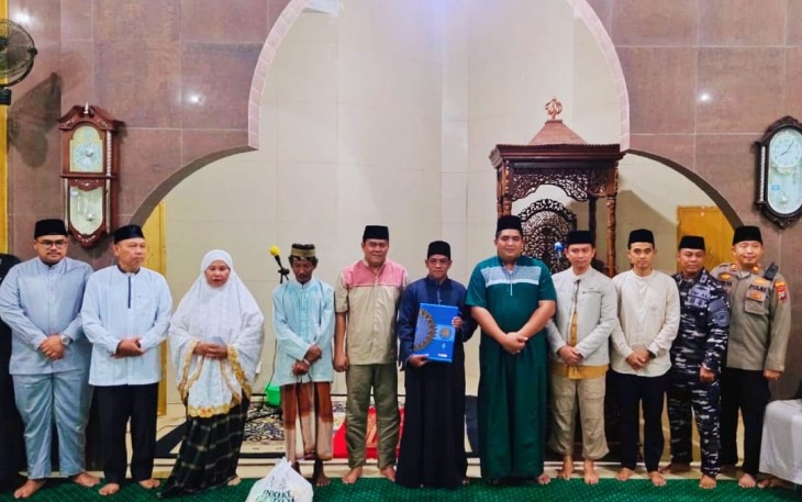 Akhir Puncak Safari Ramadan 1446 H di Masjid Besar Baitus Syakur Kecamatan Telok Bintan 
