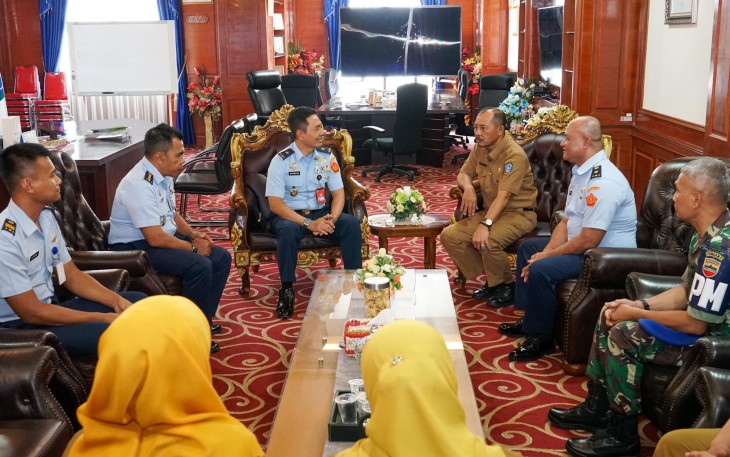 Sekdaprov Kepri Terima Kunjungan Kepala Oditurat Militer Bahas Pembangunan Kantor Odmil di Batam