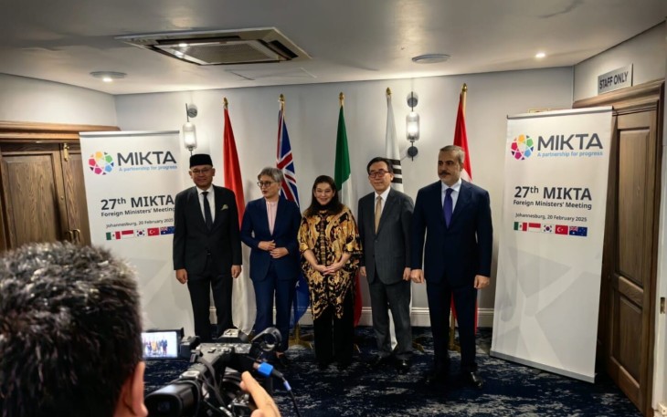Wakil Menteri Luar Negeri RI, Arrmanatha Nasir, menghadiri Pertemuan Menteri Luar Negeri MIKTA (MIKTA FMM) ke-27 di Johannesburg, Afrika Selatan