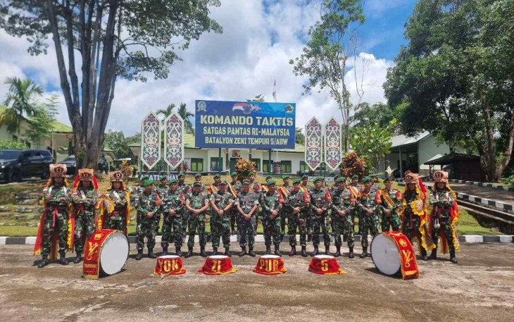 Tim Asnis Gar Binter Pusterad Kunker Kotis Satgas Yonzipur 5/ABW