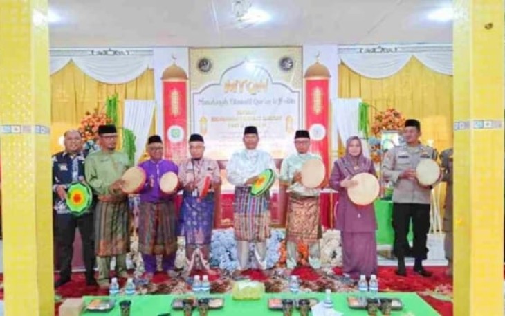  Pelaksanaan MTQH XX tingkat Kelurahan Tanjung Unggat resmi dimulai di buka