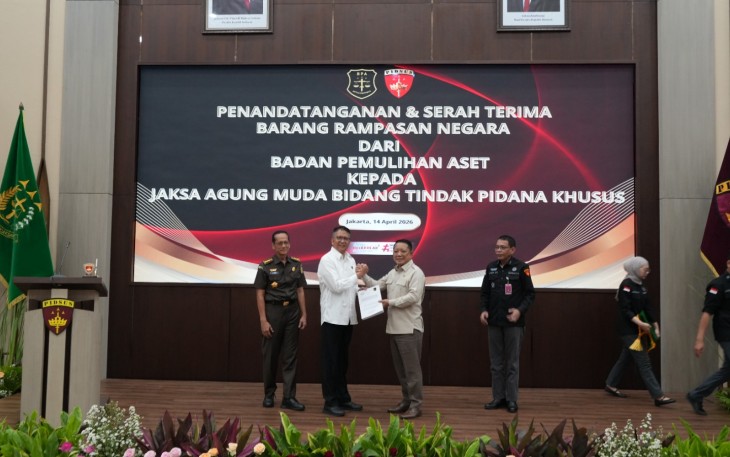 Kejaksaan Agung Serahkan Aset Rampasan Korupsi di Jaksel
