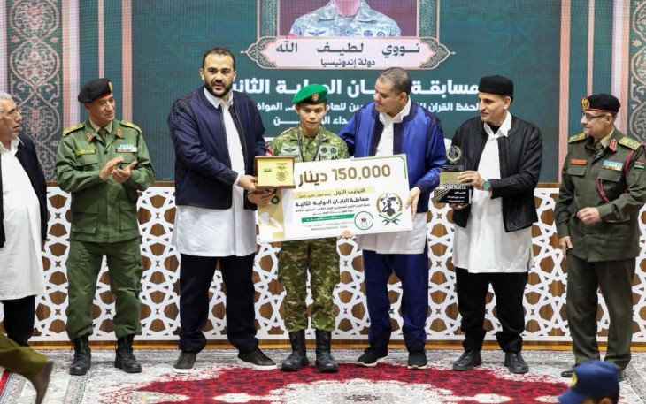 Prajurit Kodam IX/Udayana Raih Juara 1 MHQ Internasional Militer di Libya
