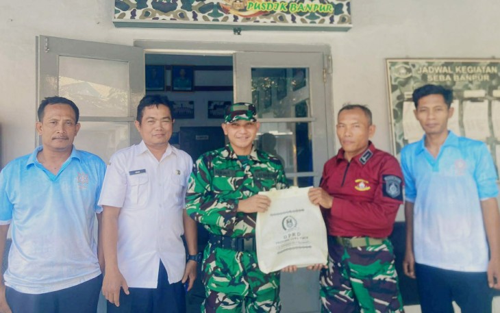Pegawai Setwan, Sofyan usai Ikuti Latsarmil Komcad Matra Laut Tahun Anggaran 2026.