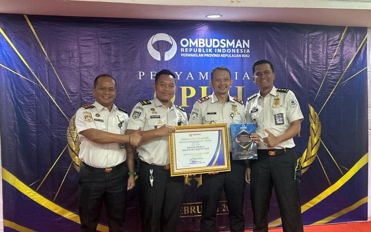 Kantor Imigrasi Tanjung Uban saat Raih Opini “Sangat Baik” dari Ombudsman RI