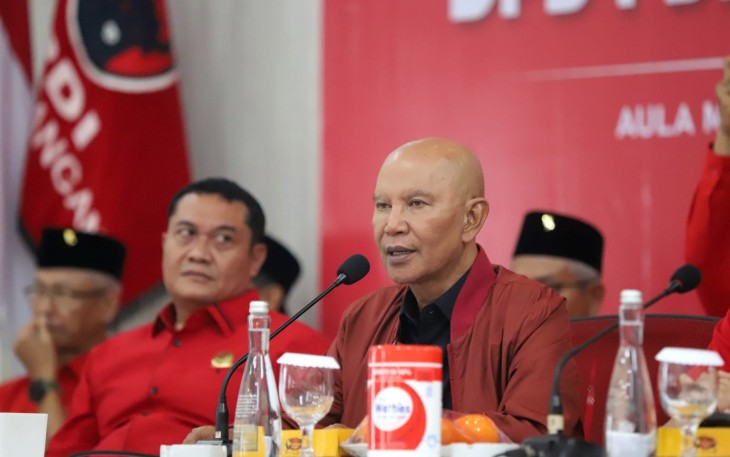 Said saat memberikan arahan dalam Rapat Koordinasi Ketua, Sekretaris, dan Bendahara DPC PDI Perjuangan se-Jawa Timur di Kantor DPD PDIP Jatim, Surabaya, Sabtu (14/2/2026).