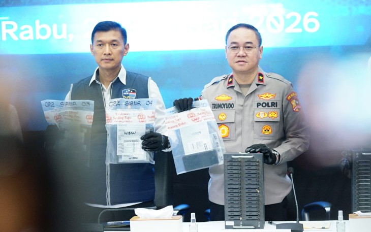 Konferensi Pers Bareskrim Polri