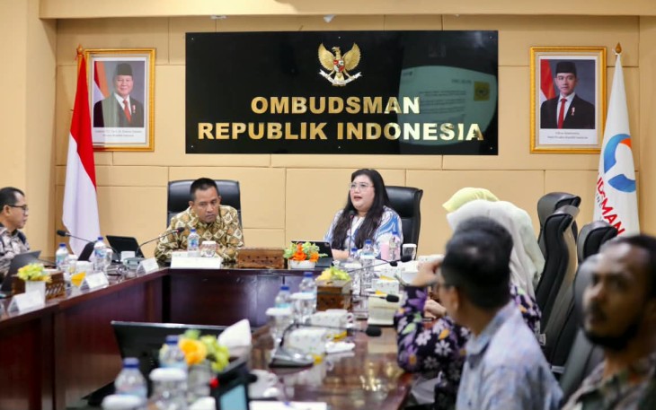 Anggota/Deputi Bidang Pelayanan Umum BP Batam, Ariastuty Sirait, saat di Kantor Ombudsman RI, Jakarta, Kamis, 13 Agustus 2026.