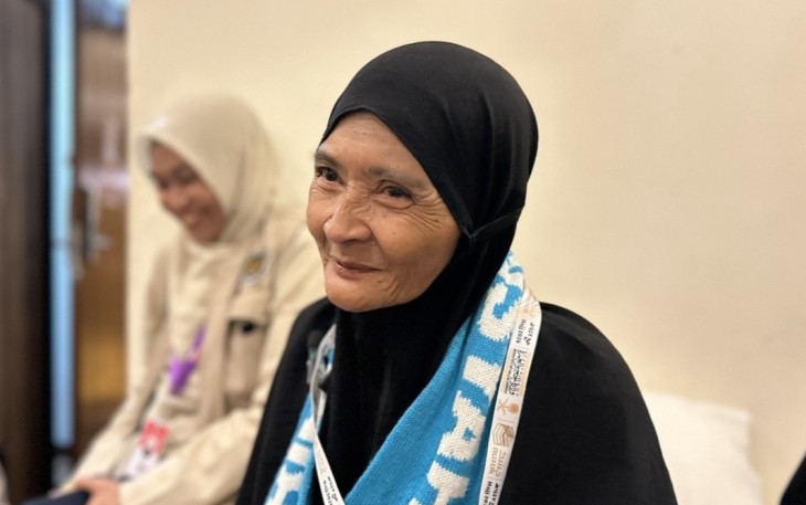 Nenek Jumariah sebatang kara berasal dari Kabupaten Maros, Sulawesi Selatan