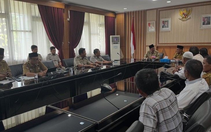 Pemprov Bengkulu Kaji Sengketa HGU Desa Genting /Foto : MC 