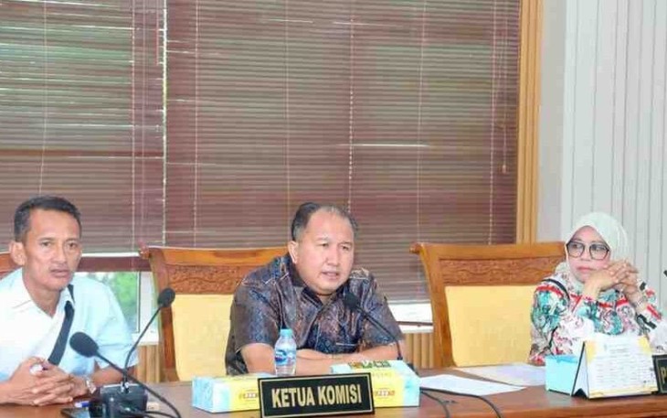 Komisi IV DPRD Batam saat Terima Silaturahmi Disbudpar dan SWARA