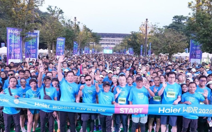 Women’s Day Run 2026 di kawasan Gelora Bung Karno, Jakarta, Minggu (19/4)