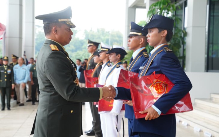 Panglima TNI Lantik 260 Perwira Prajurit Karier Progsus Tahun 2026