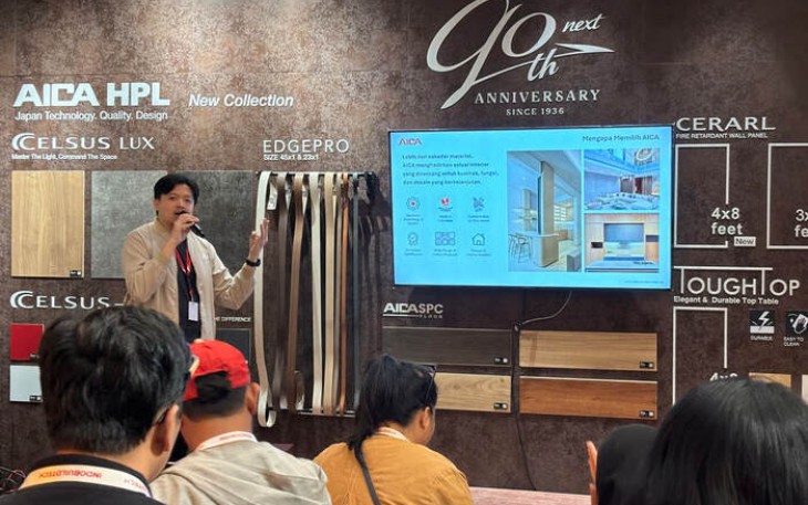 AICA Indonesia Perkenalkan Dua Inovasi Material Terbaru