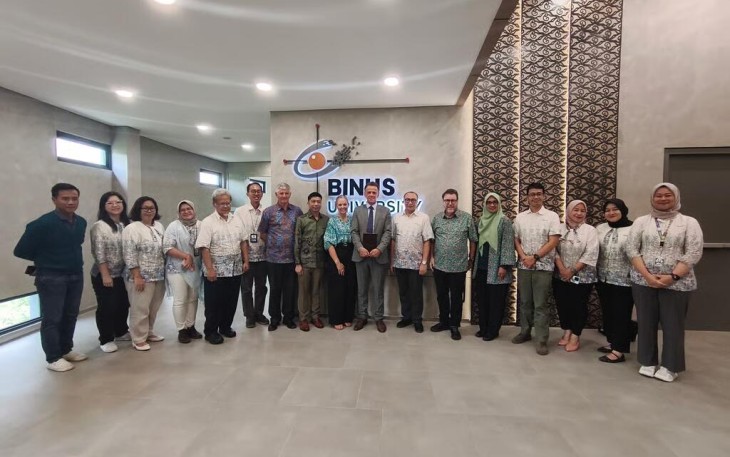 BINUS @Bandung Sambut Delegasi Deakin University Bahas Penguatan Layanan Karier