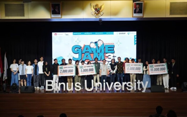 BINUS University Tuan Rumah Garena Game Jam 3, Dukung Talenta Muda