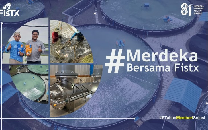 Bertepatan HUT ke-81 RI, FisTx Kenalkan Solusi Teknologi Terlengkap, Jadikan Tambak Merdeka Dari Masalah Klasik