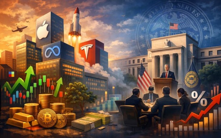 Big Tech Earnings & Pertemuan The Fed Jadi Fokus Utama Pasar