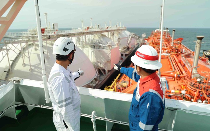 Ilustrasi Kargo LNG