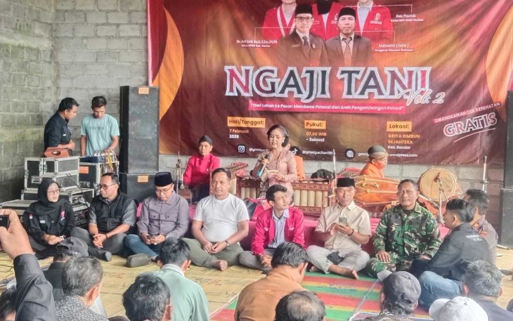 Ngaji tani di wilayah desa binaan 