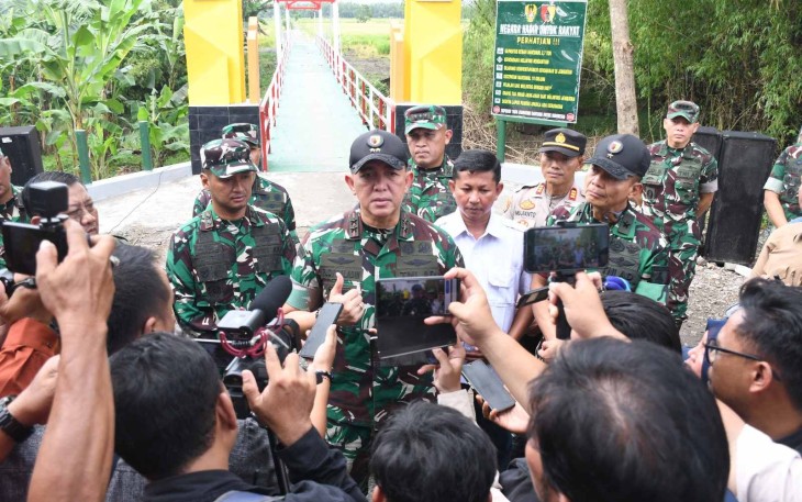 Pangdam V Brawijaya Mayjen TNI Rudy Saladin 