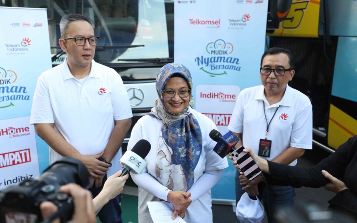 Dirut Telkom Dian Siswarini 