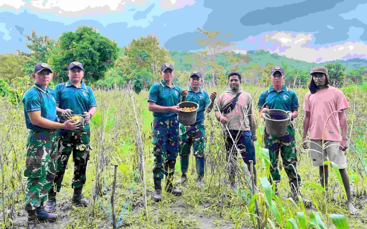 Kemandirian pangan di perbatasan 