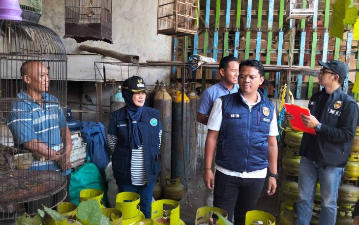 Pengecekan stok LPG 3 Kg di Kabupaten Bojonegoro 