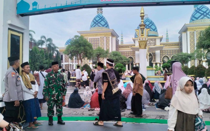 Pengamanan ibadah salat Ied 