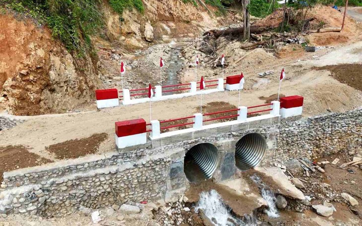 Jembatan Aramco di Hutanabolon