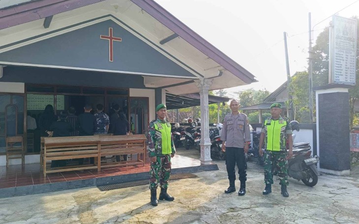 Pengamanan ibadah Jum'at Agung