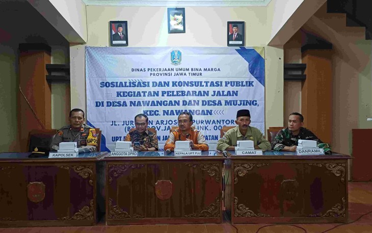 Rapat Sosialisasi Pelebaran Jalan Desa 