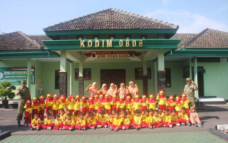 Edukasi kebangsaan Kodim 0806 Trenggalek 