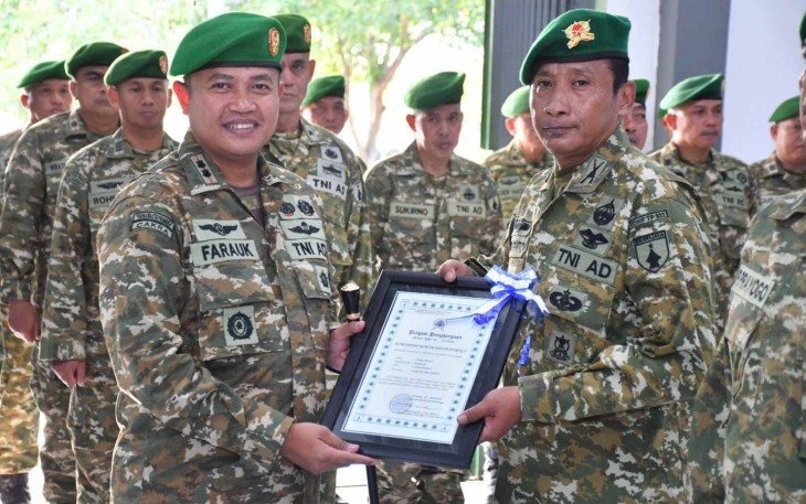 Dandim 0802/Ponorogo Letkol Arh Farauk Saputra
